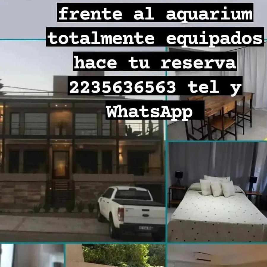 Departamentos Frente A La Playa Faro Vistas Del Sur Apartment Mar del Plata Ngoại thất bức ảnh